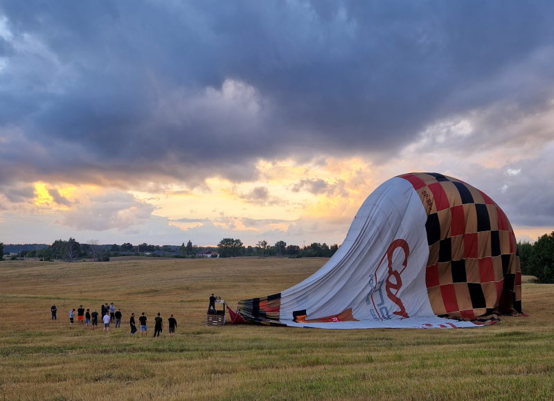 Ballonfahrt in der Region Masuren